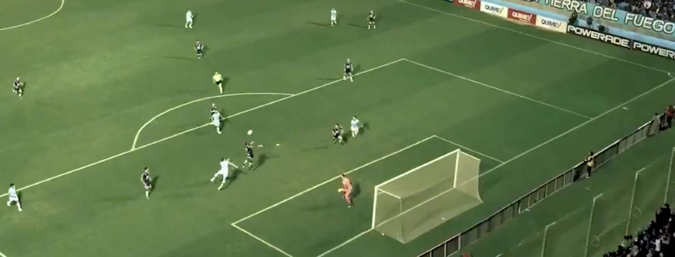 Gol en drone de Belgrano de Córdoba