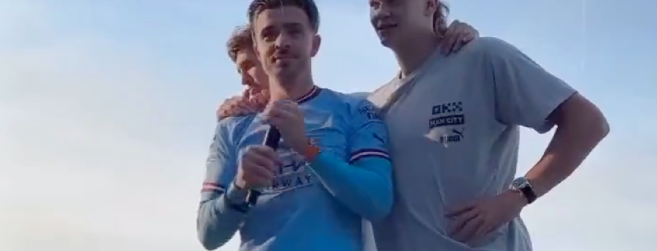 Jack Grealish Champions League celebration