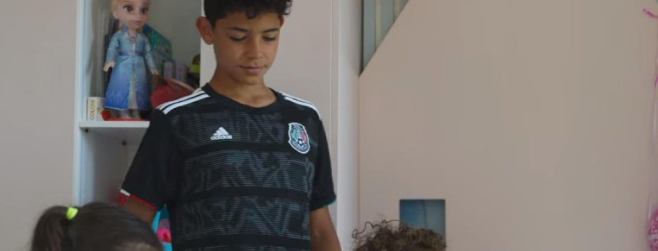 Hijo De Cristiano Ronaldo Con El Jersey De México