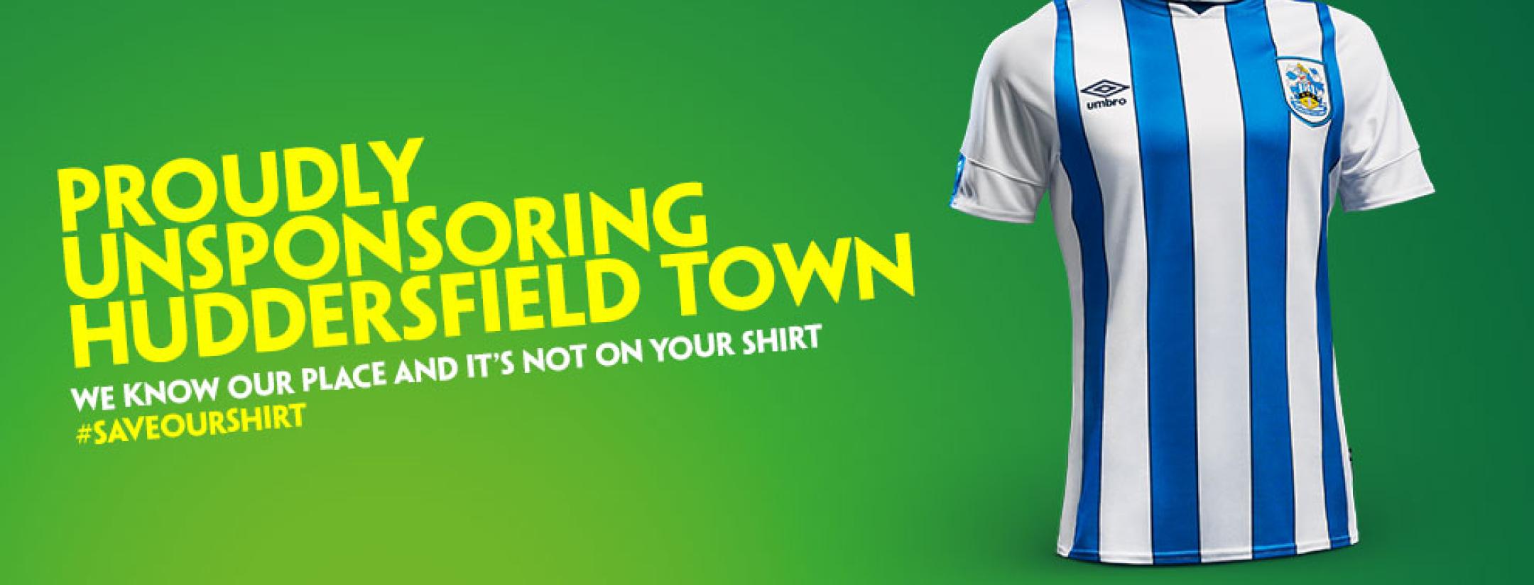 Huddersfield Paddy Power sponsor