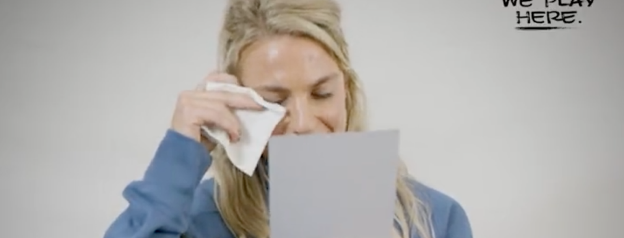 USWNT reads letters from families