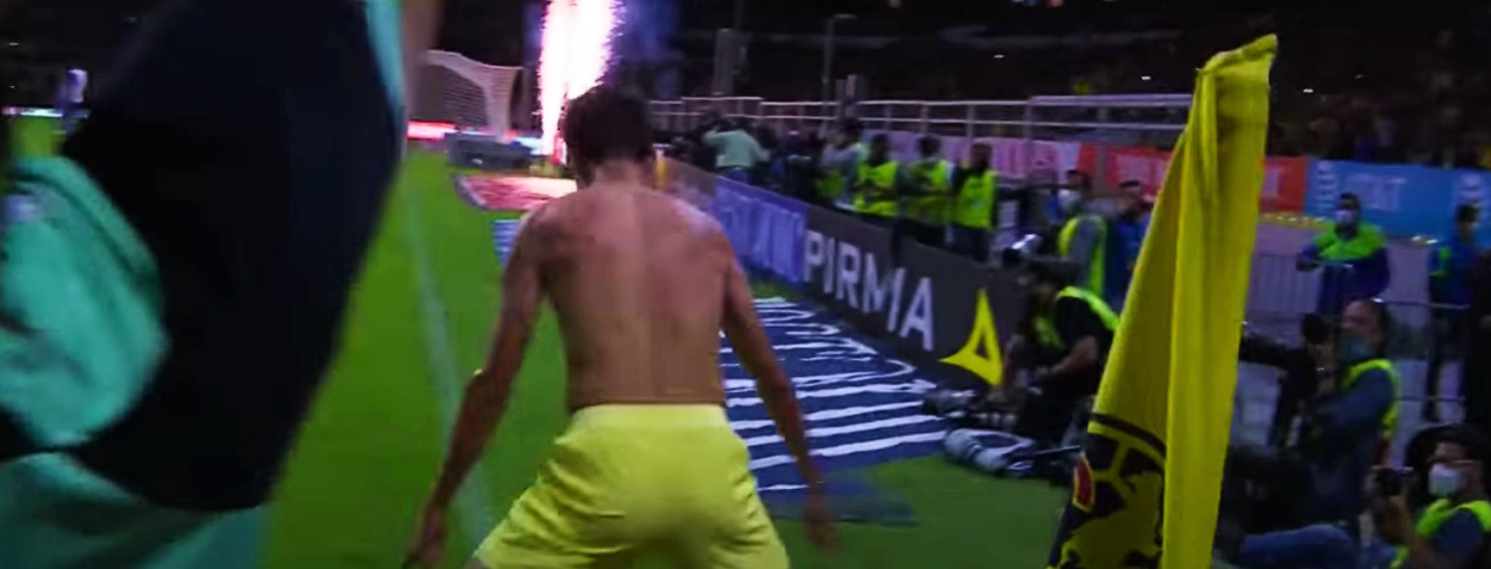 Fallido festejo a lo Cristiano de Jürgen Damm