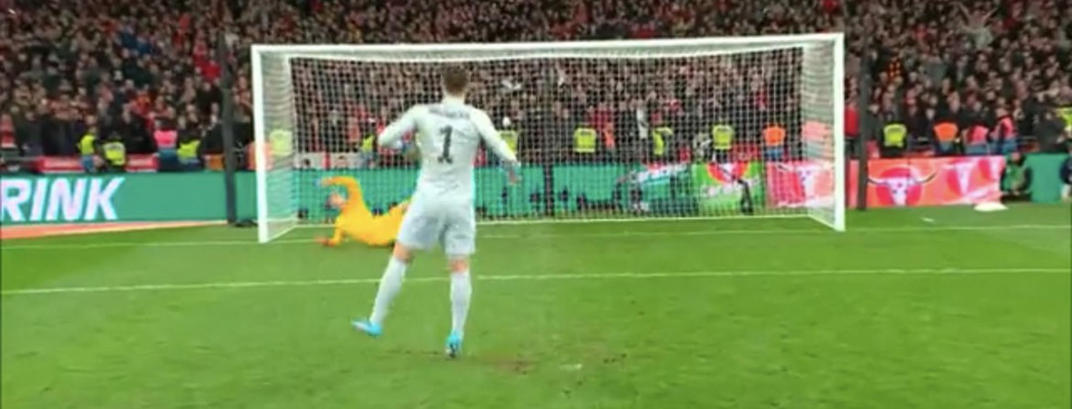 EFL Cup final: Kepa miss