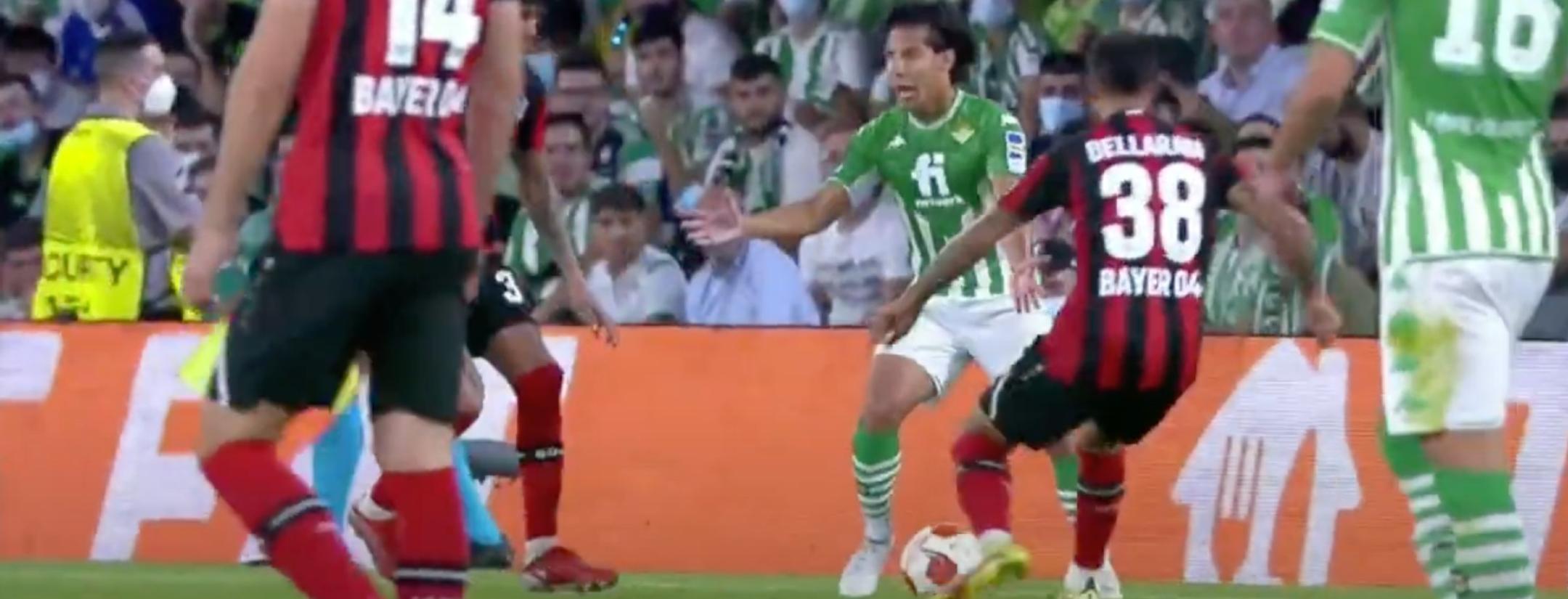 Lainez vs Bayer Leverkusen