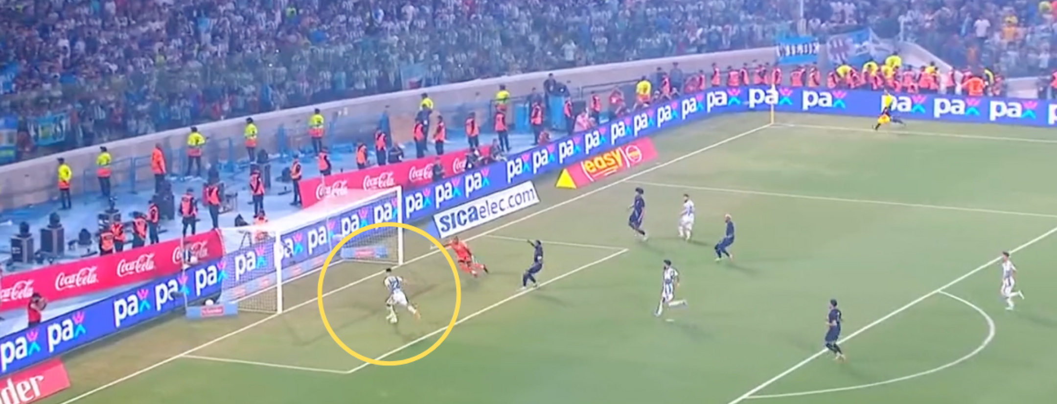 Lautaro Martínez miss vs Curaçao