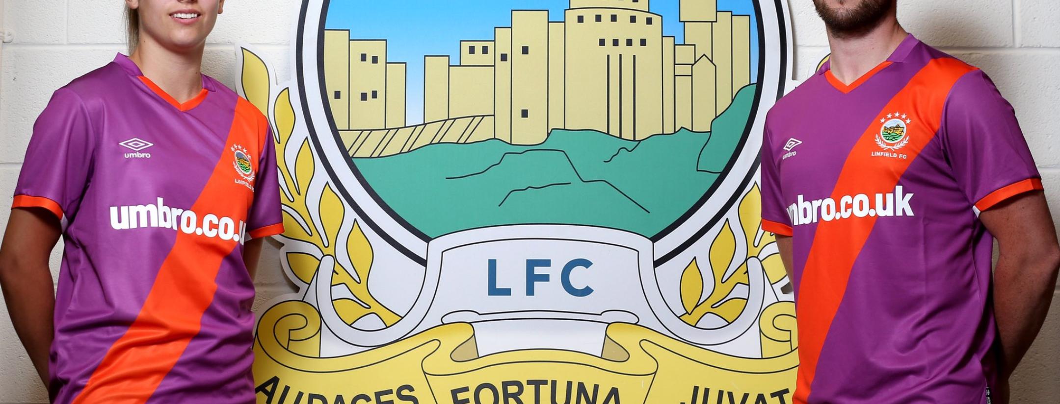 Linfield FC away kit