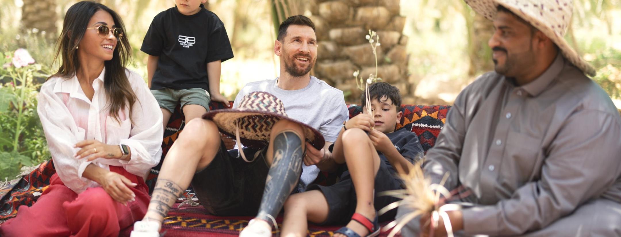 Lionel Messi trip to Saudi Arabia