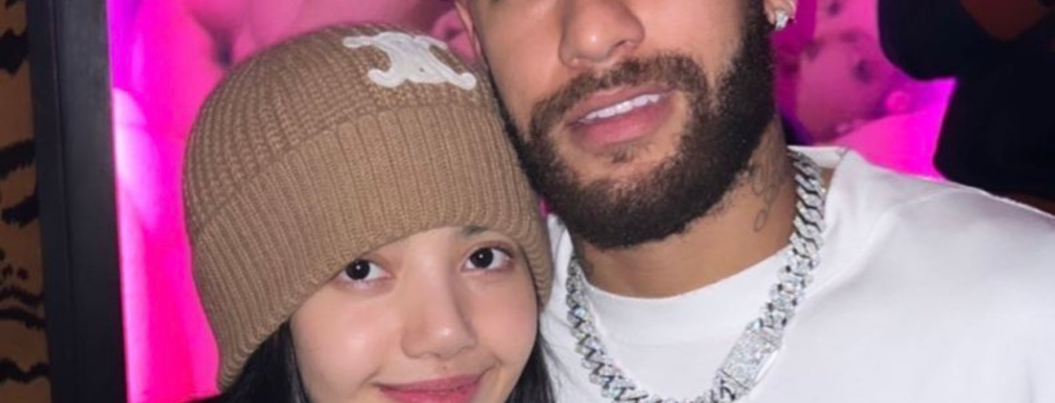 Lisa and Neymar photo