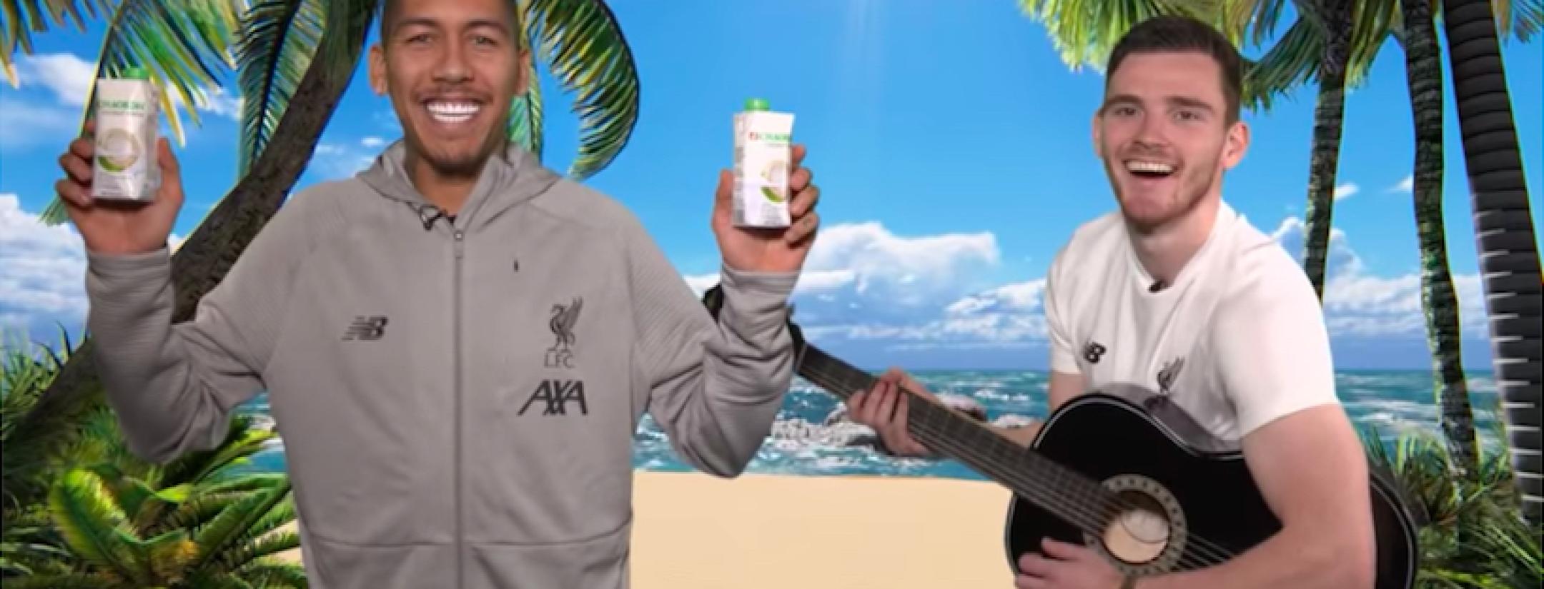 Liverpool coconut water ad