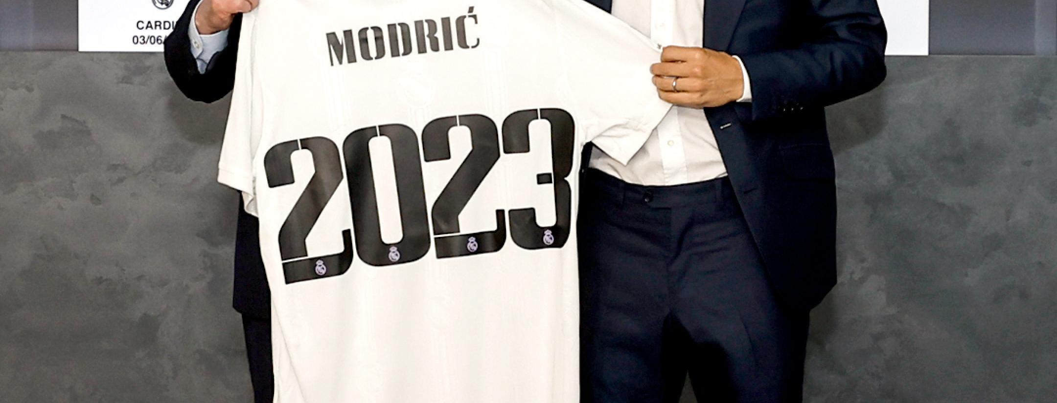 Real Madrid Luka Modric contract extension