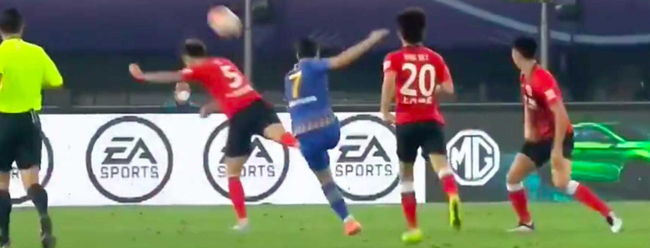 Luo Jing goal vs SIPG