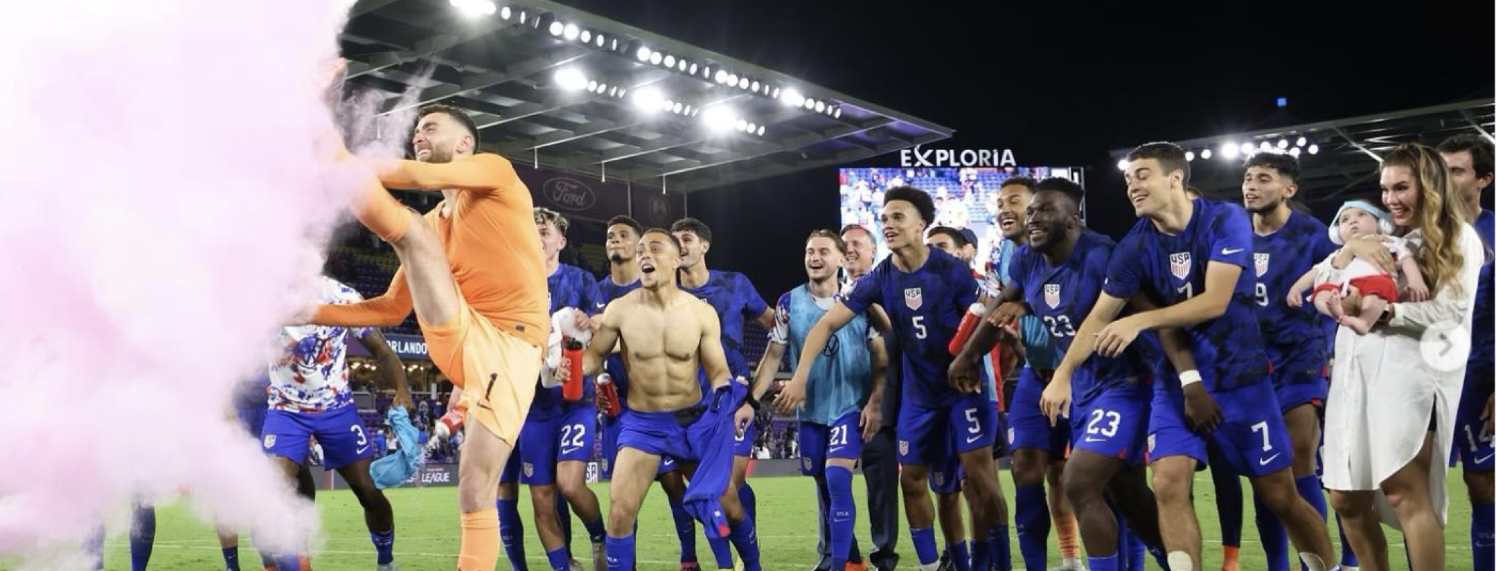 Matt Turner gender reveal