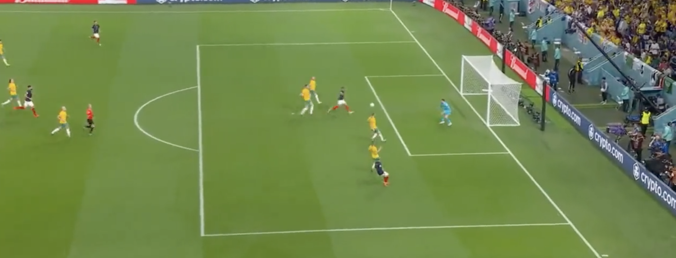 Kylian Mbappe Miss vs Australia 
