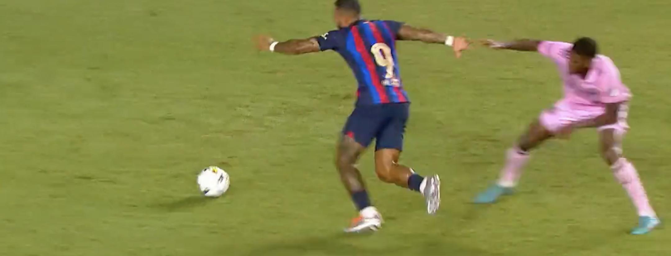 Memphis Depay goal vs Inter Miami