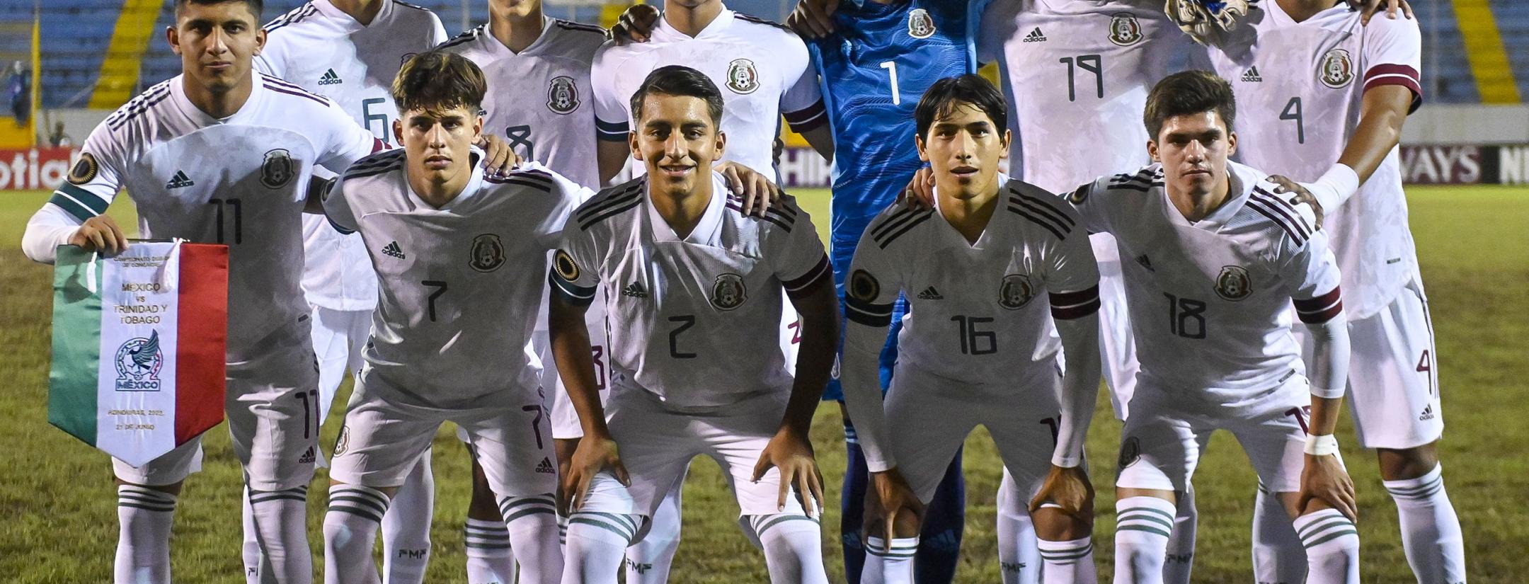 México Sub-20 vence a Trinidad y Tobago