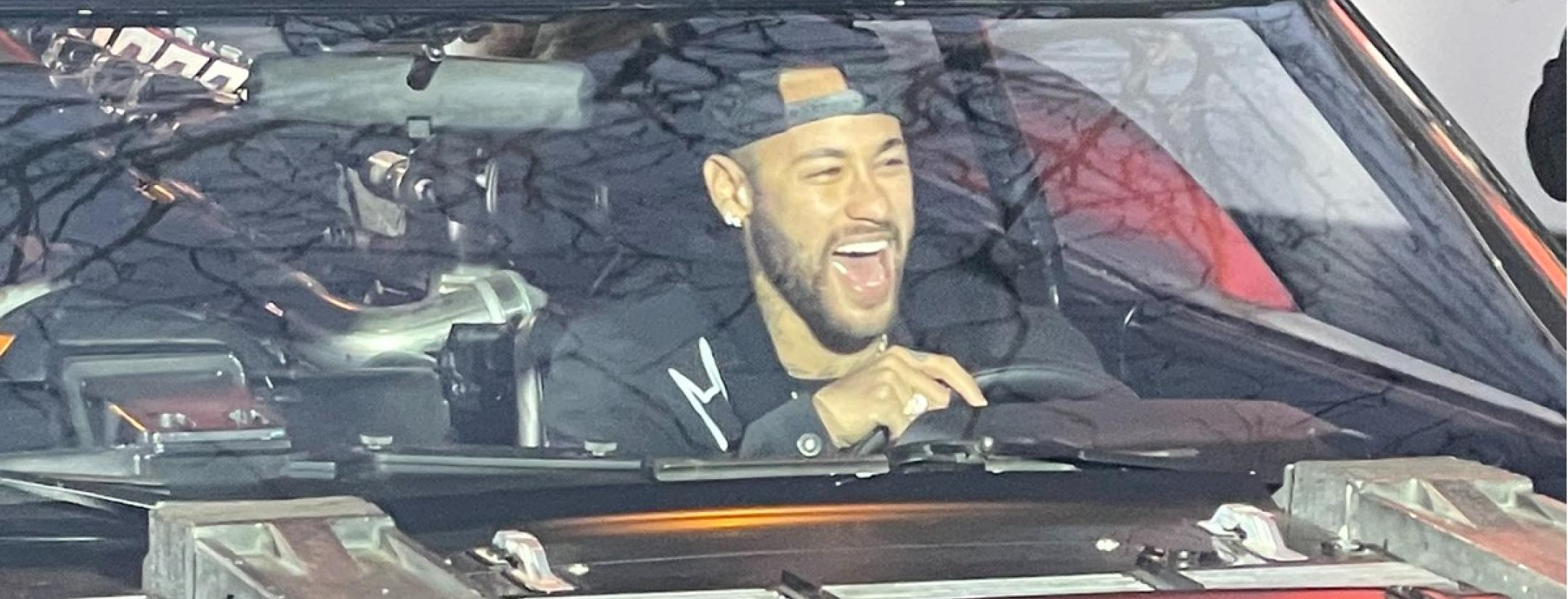 Neymar in The Batman Premiere