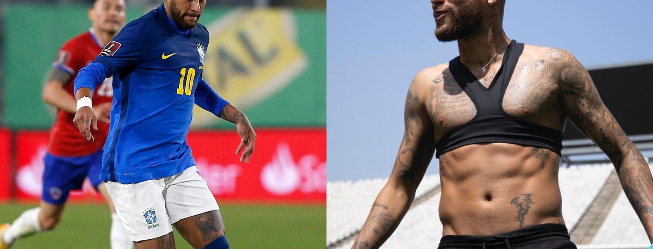 Six Pack Neymar