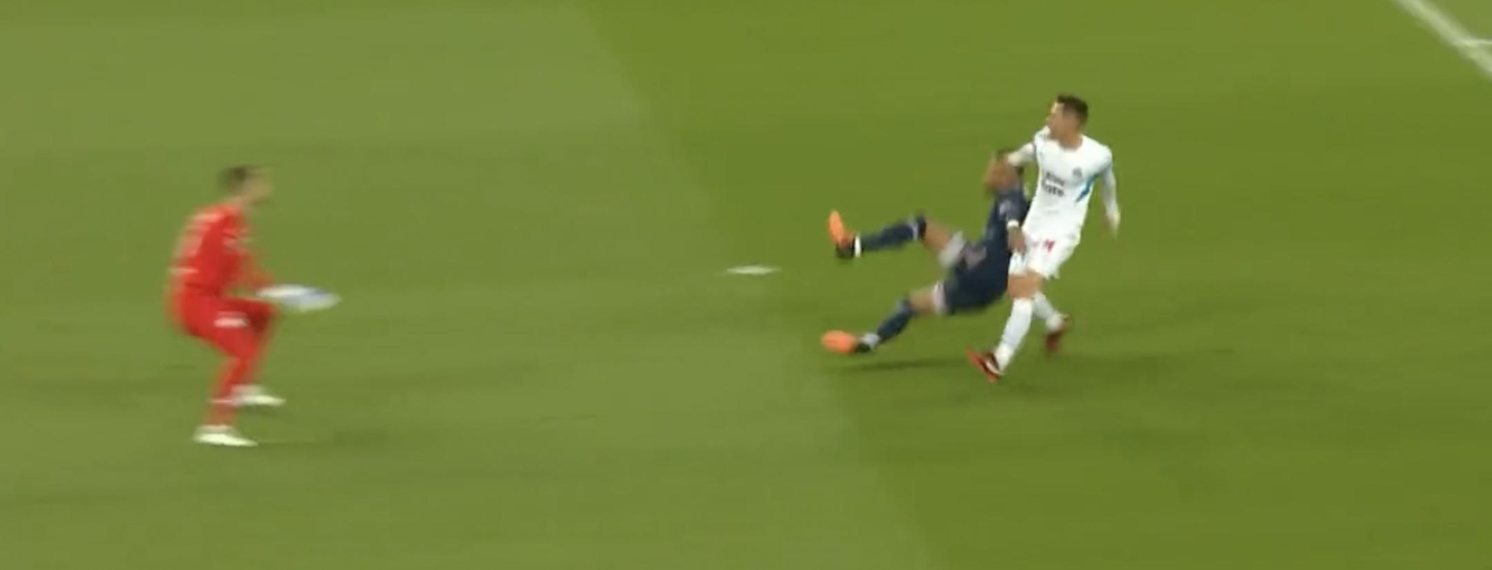 Neymar lob goal vs Marseille