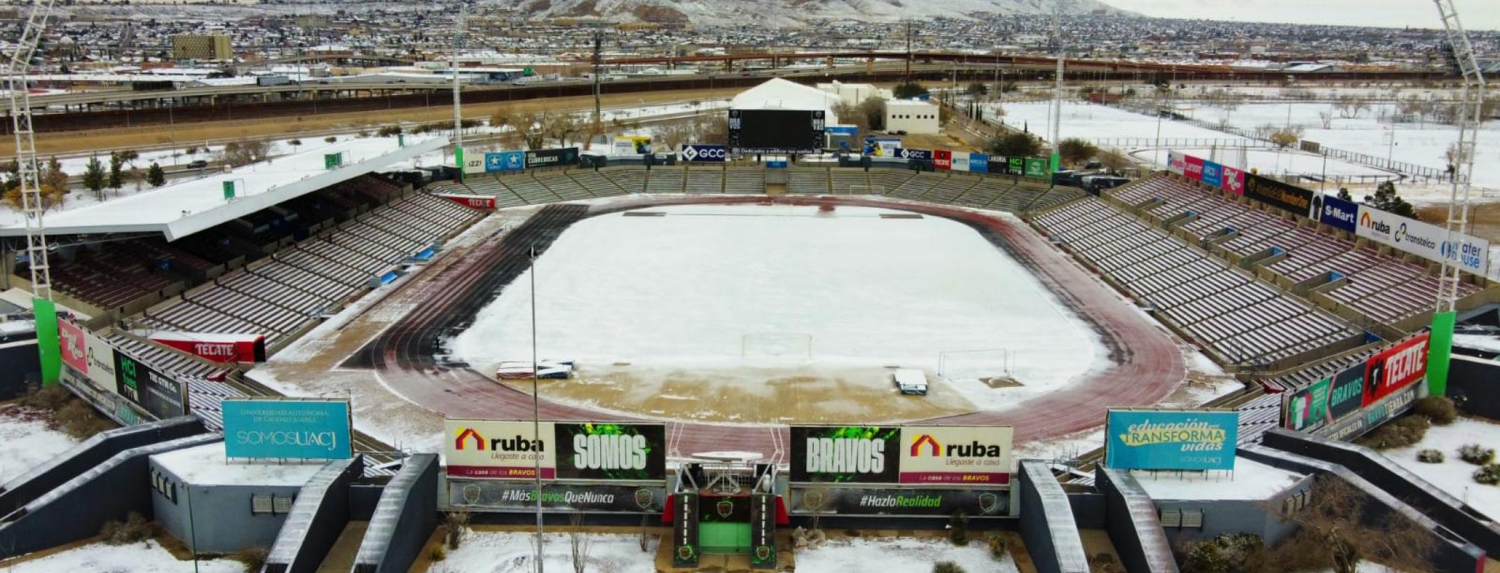 Nieve en Juárez
