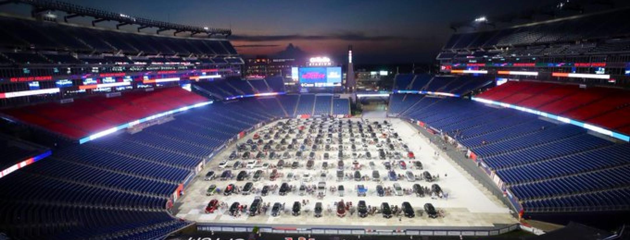 Drive-in theater soccer