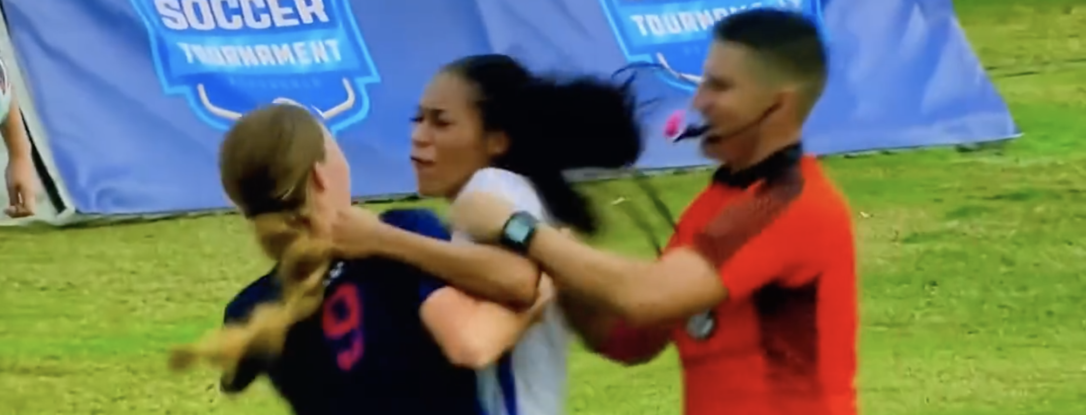 Ole Miss LSU Soccer Fight