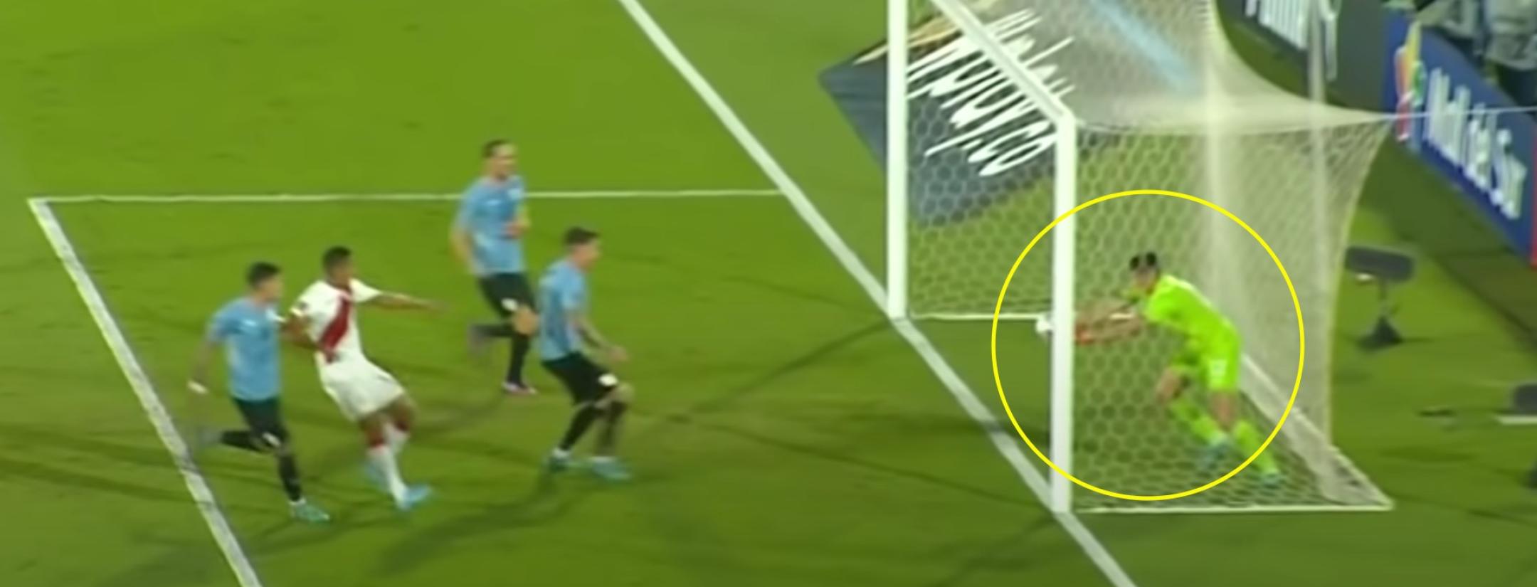 Peru Goal Not Given vs Uruguay