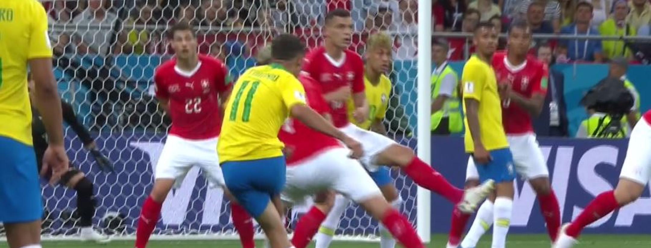 Philippe Coutinho goal vs Switzerland