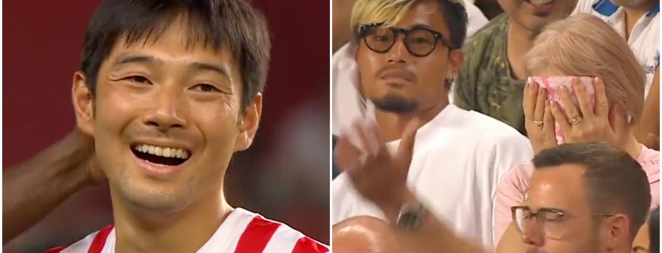 Shoya Nakajima's family devastated after red card