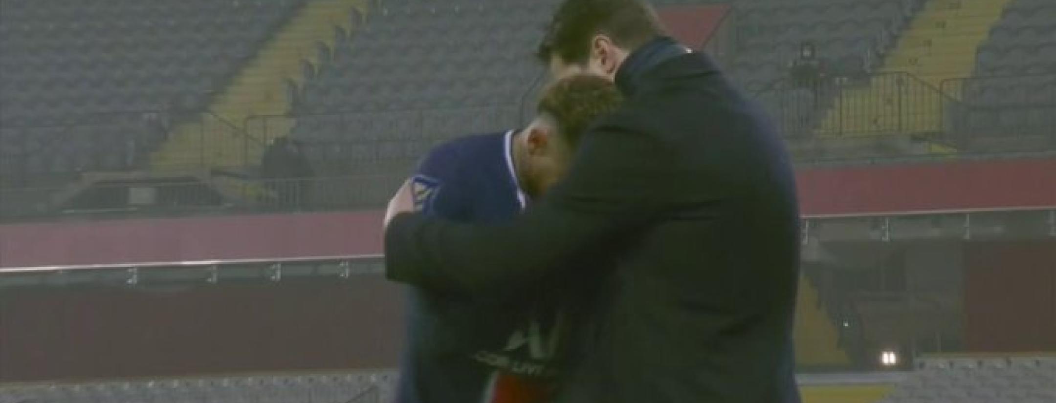 Mauricio Pochettino and Neymar