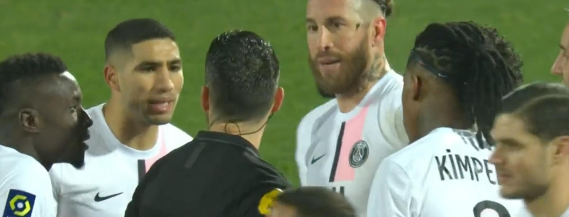 Tarjeta Roja de Sergio Ramos en PSG