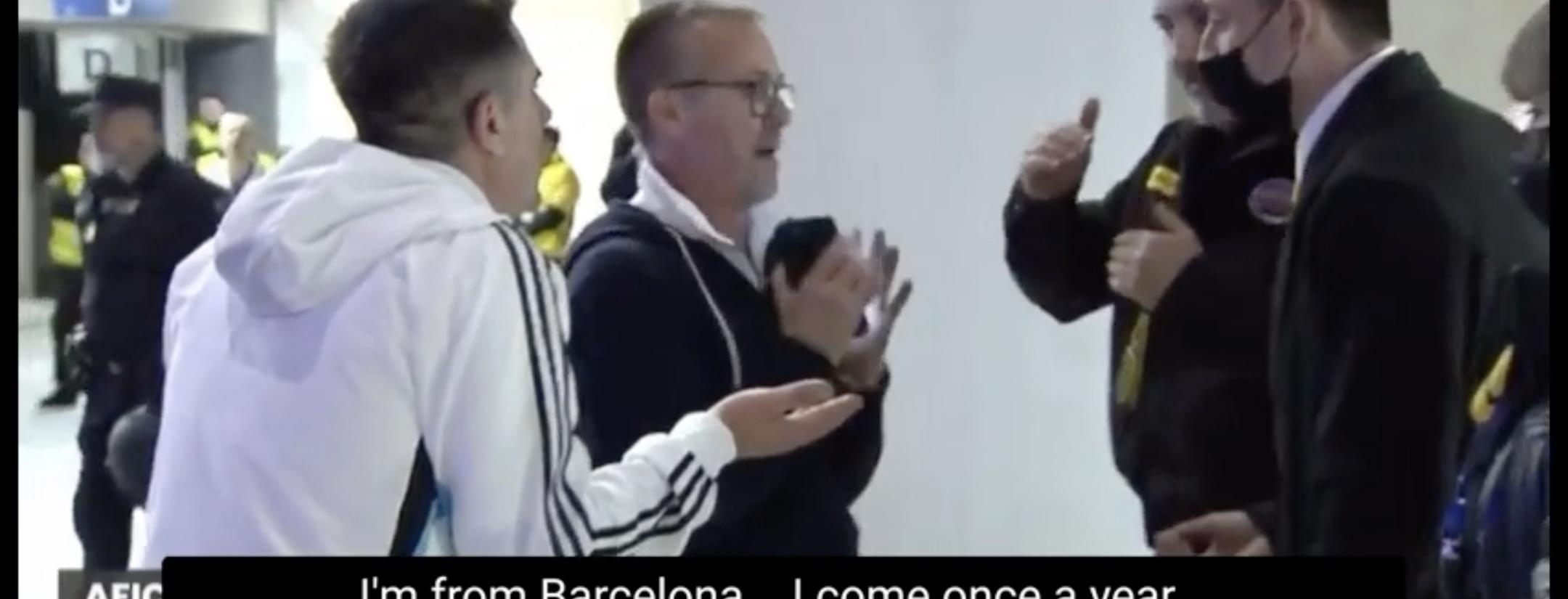 Real Madrid Fans Leaving Bernabeu Stadium Early