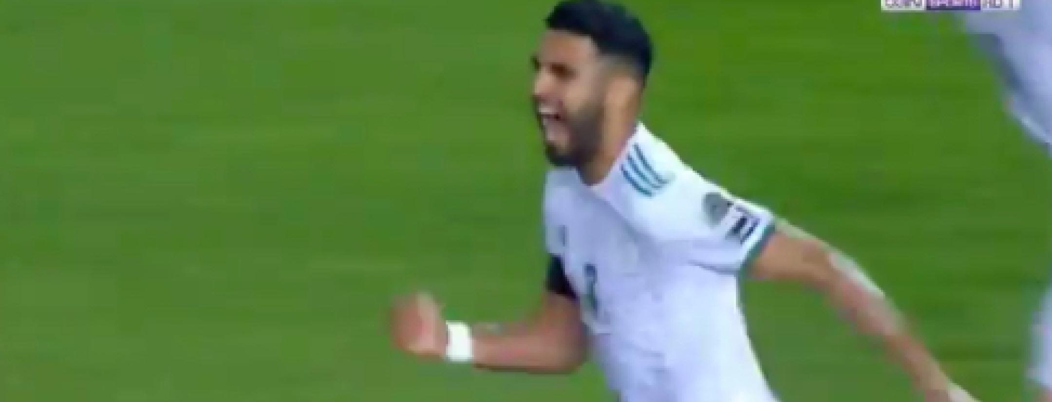 Riyad Mahrez free kick