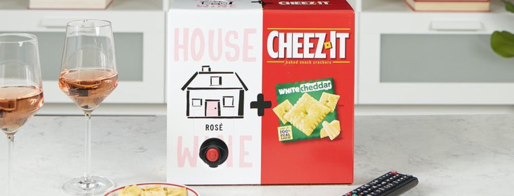 House Wine and Cheez-It Combo Box