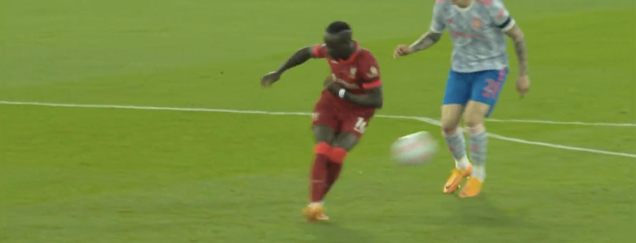 Sadio Mane assist to Mohamed Salah