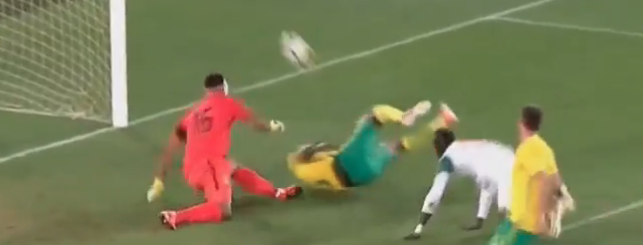 South Africa own goal