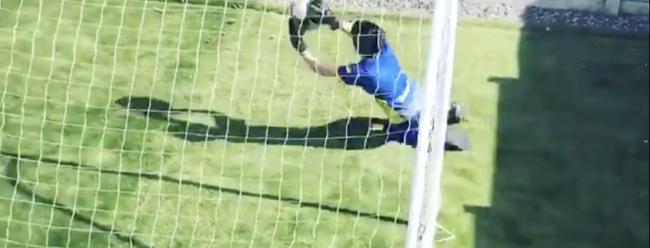 Goalkeeper training in isolation