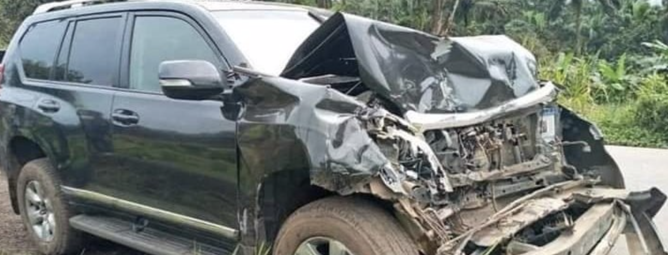 Samuel Eto'o car crash