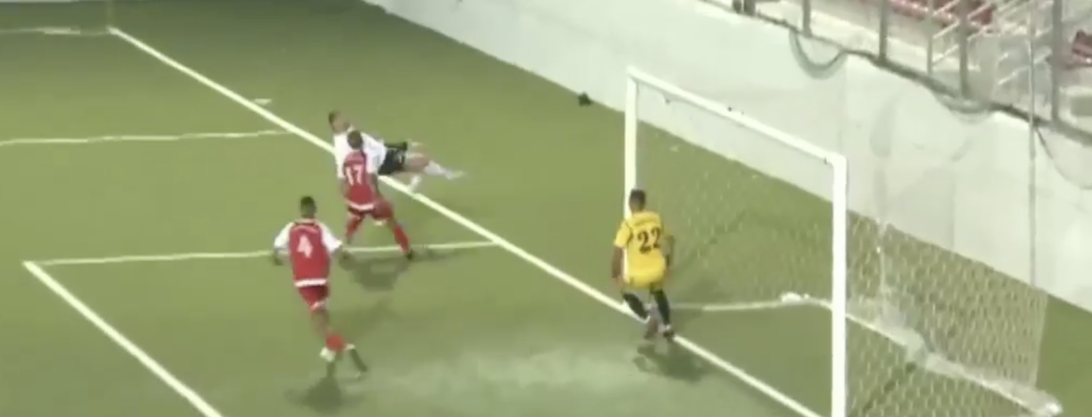 End Line Bicycle Kick Goal