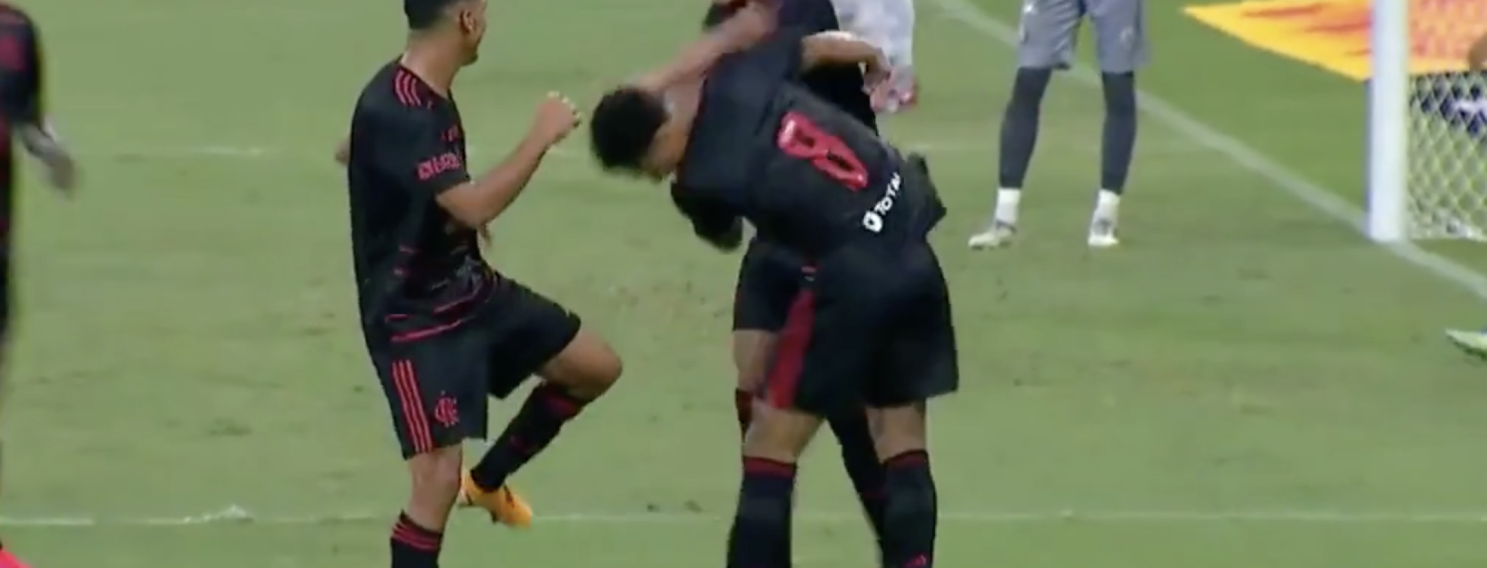 Flamengo celebration