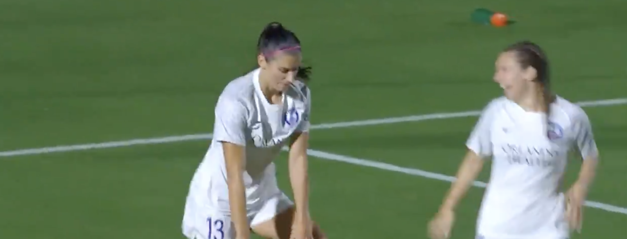 Alex Morgan Ted Lasso Celebration