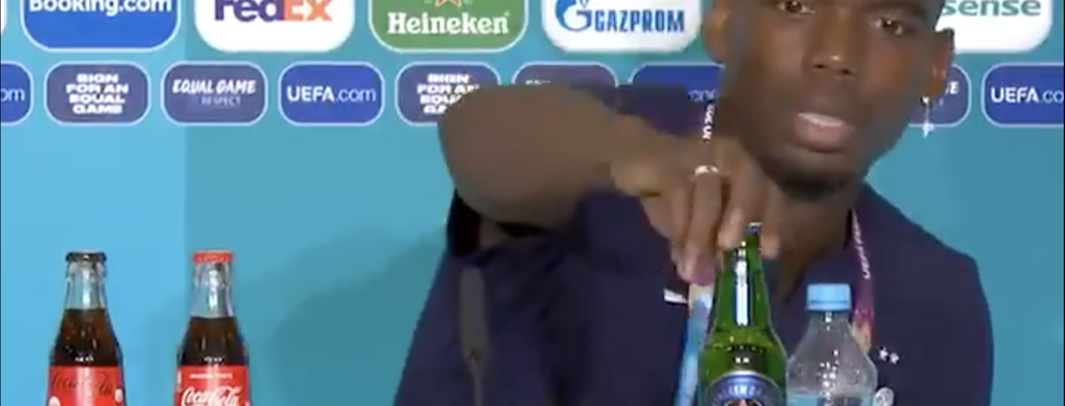 Paul Pogba Says No Heineken 