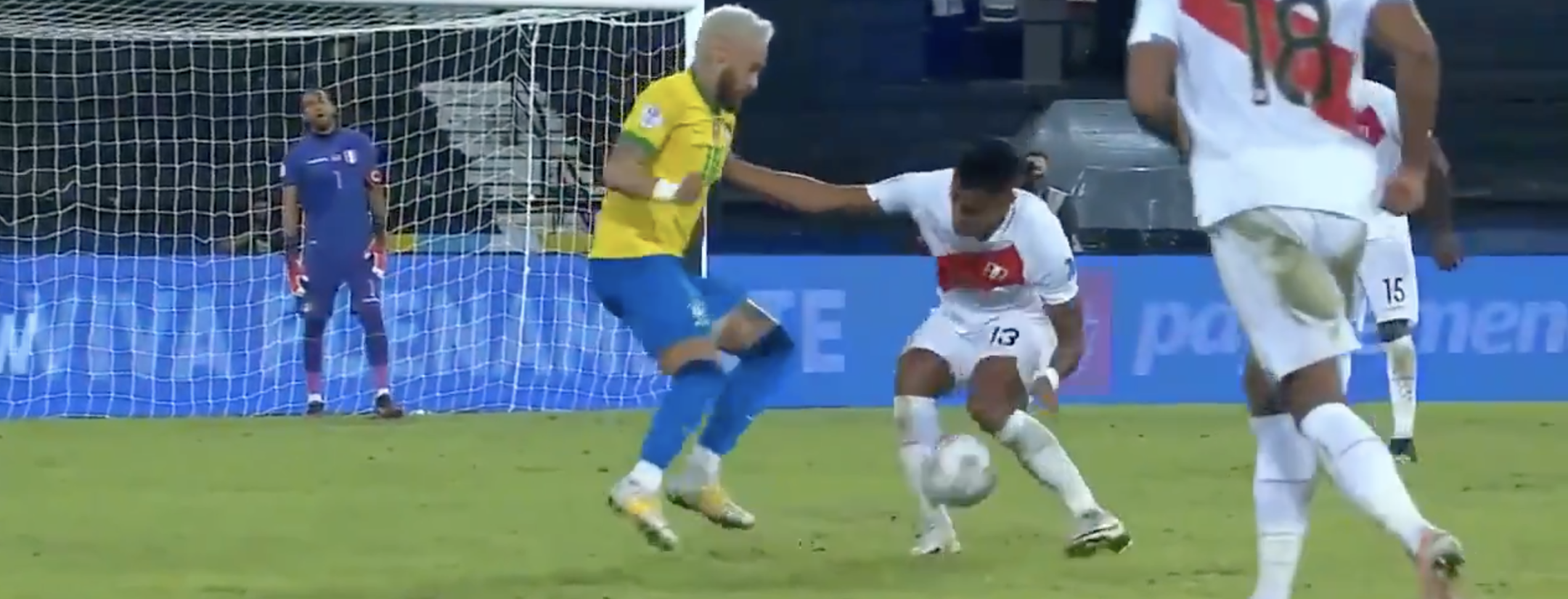 Neymar Skill Moves Vs Peru