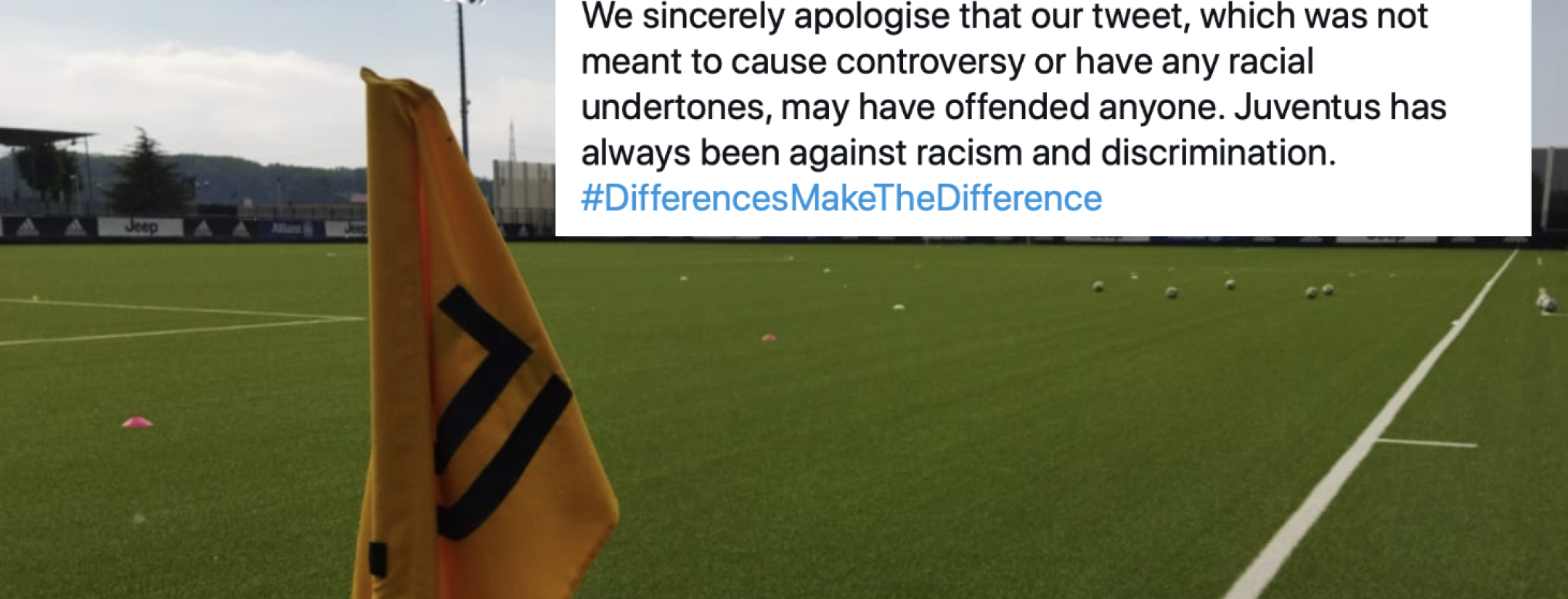 Racist Juventus Tweet