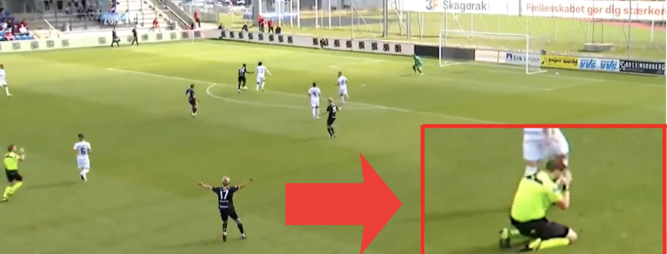 Danish Referee Failed Call