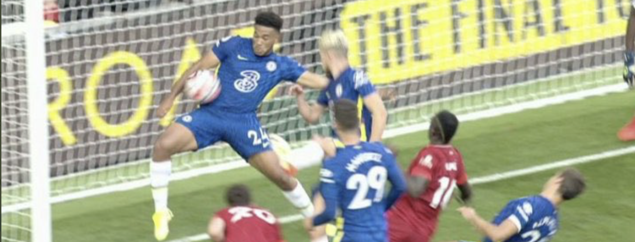 Reece James Red Card