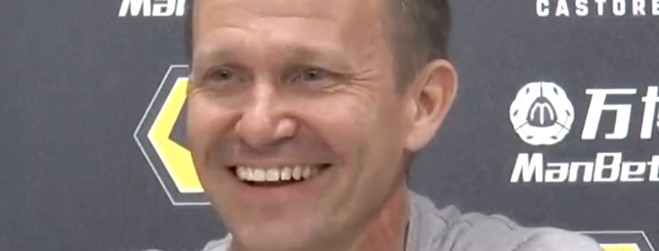 Jesse Marsch Laughing At Reporters