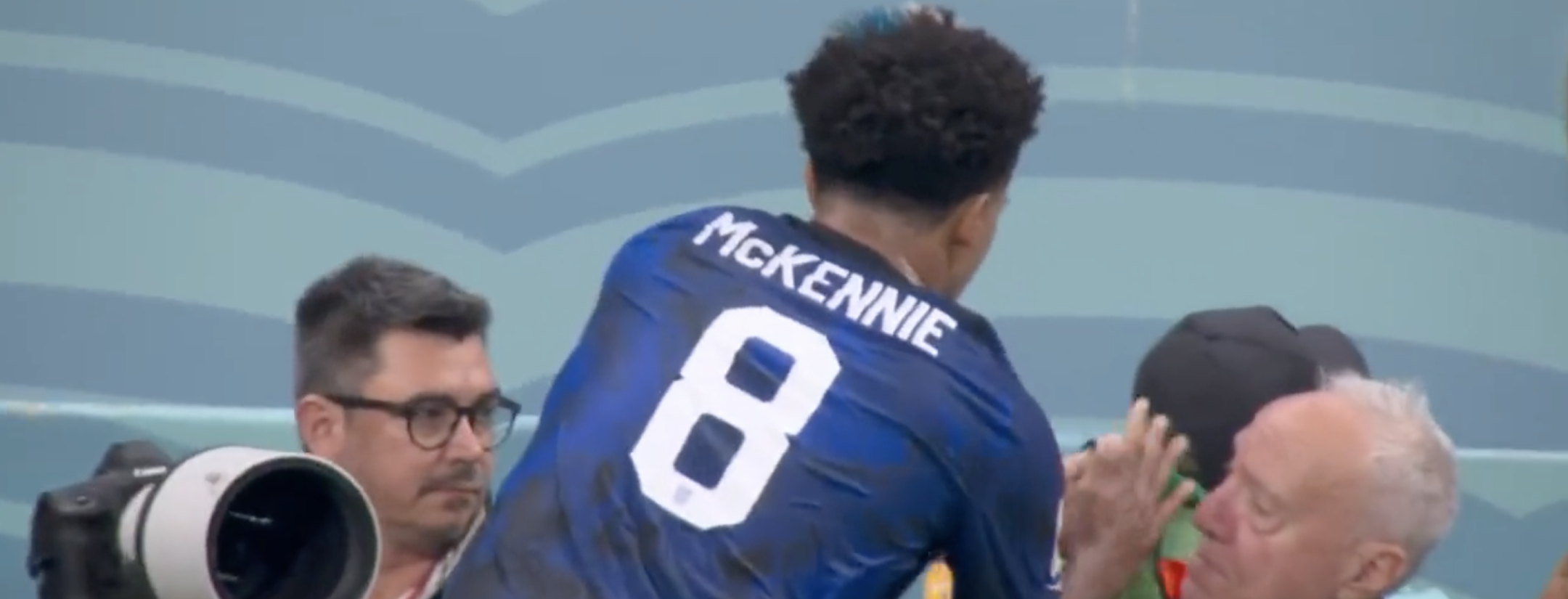 Weston Mckennie Photographer Bib vs. England