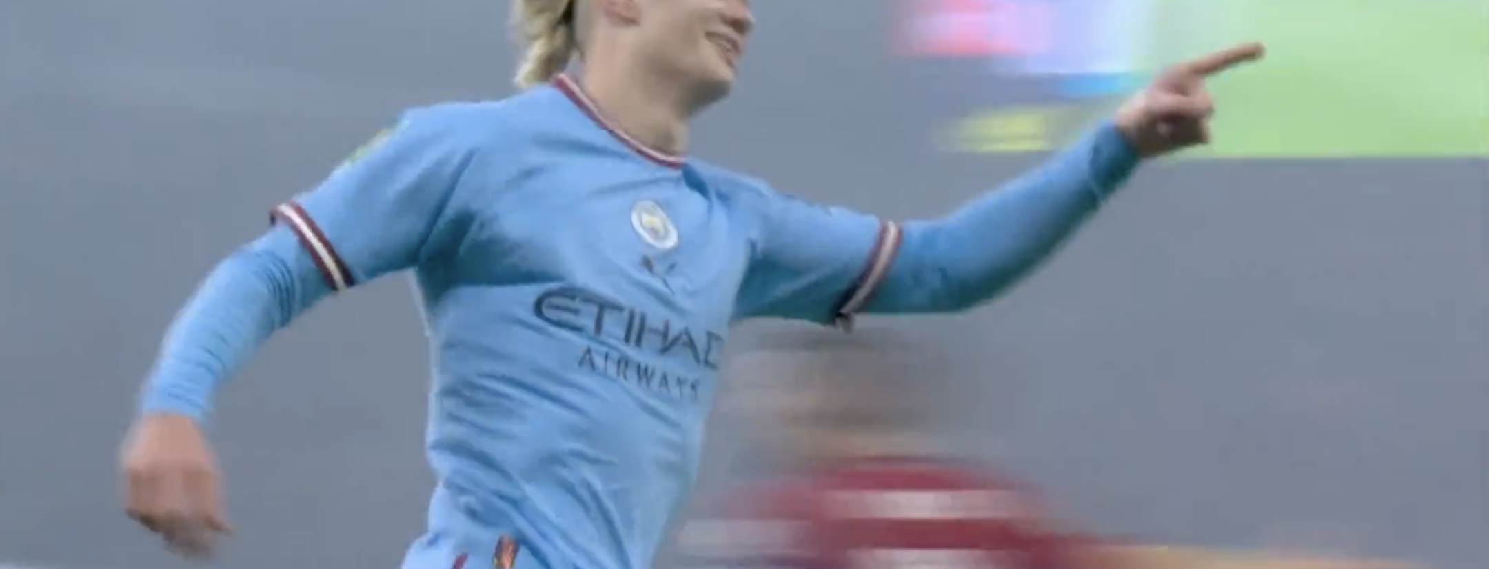 Haaland Goal vs Liverpool Carabao Cup