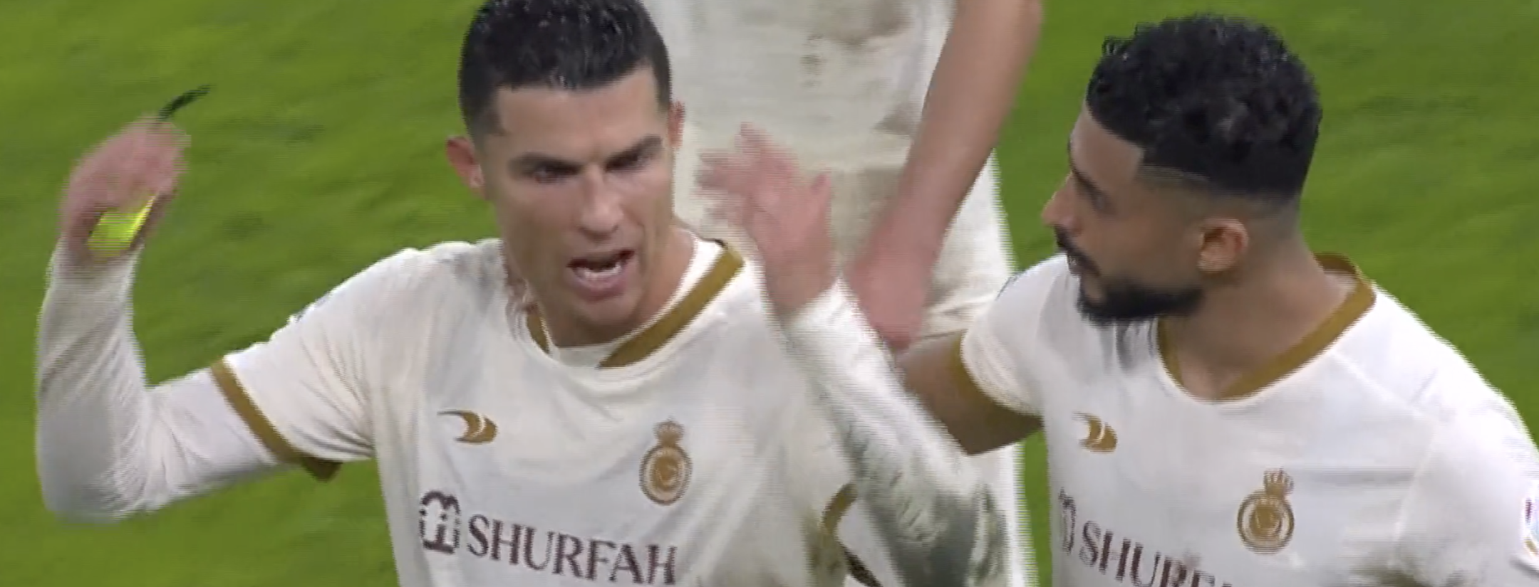 Cristiano Ronaldo kicks water bottle after Al-Nassr loss