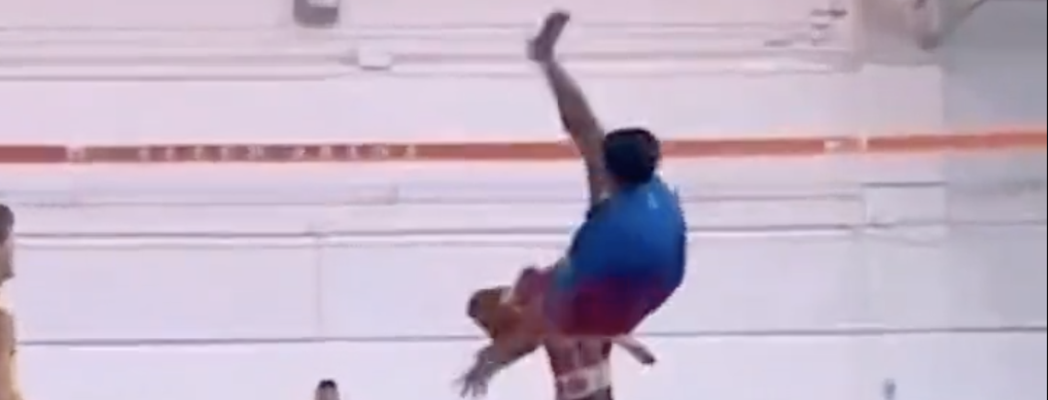 Ronaldinho volleyball skills